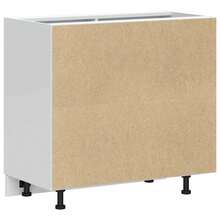 Küchenunterschrank Kalmar Weiß Holzwerkstoff