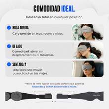 ¡RecomendadoSleep Ritual Antifaz para Dormir con Tecnología Blackout.Antifaz Premium con Copas Ajustables para Cero Presión Ocular y Tela Transpirable Amigable con la Piel.Sleep Mask (Gris Oscuro)¡Top de Temporada - Gris oscuro - Ver 3