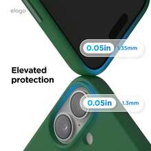Elago High Quality Magnetic Liquid Silicone Case For IPhone 17, Compatible With MagSafe, Liquid Silicone Material, Protective Cover, Shockproof, Slim Phone, Fashion, Velvet - For Men, For Women, Luxury, Fashion, Minimalist - Xanh núi cao - Xem 9