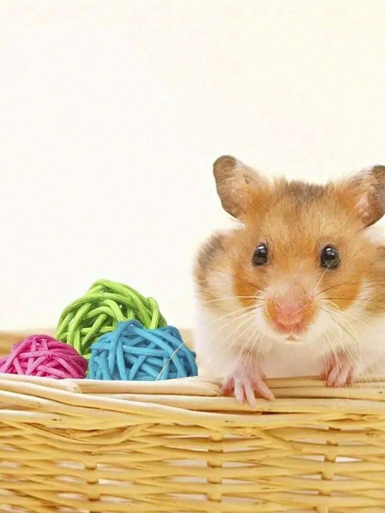 12 个柳条藤球，装饰性柳条藤球，藤球装饰花瓶填充物，适用于家庭装饰、花园、婚礼、派对、咖啡桌、感恩节装饰、房间装饰、家居装饰 - 彩色 - 查看 4