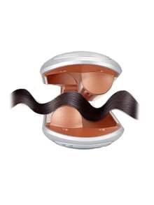 CRASTS CRASTS Rizador de pelo de 3 barras con pantalla digital, temperatura ajustable, barras de cerámica y turmalina para ondas sueltas, rizos en espiral, ondas francesas