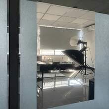 1 Roll Self-Adhesive Mirror Wall Sticker - Shatterproof, Washable, Suitable For Glass, Ceramic, Cabinet Doors And Smooth Surfaces - Decorative Modern Style, Multi-Piece Design, Creative Home Decor, Mirror Wall Decor - Multicolor - View 7