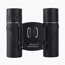 100x22 Mini Portable Hd Binoculars 30000m Long Range Folding Bak4 Fmc Optics For Hunting Sports Outdoor Camping Travel - 100x22 - View 6
