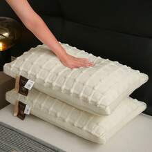 2 قطعة وسادة مربعة نفخية جديدة، لب الوسادة