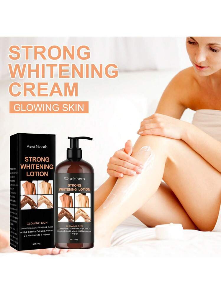 skin white glutathione lotion review west&month Strong Whitening Body - Contains & D-Arbutin & Kojic Acid & Licorice Extract & Vitamin C & Niacinamide & Papaya AOD AND 96046MG INJECTION
