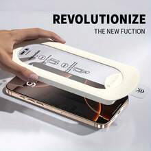 3 Stück Bildschirmschutz für iPhone 17, 17 Pro, 17 Air, 17 Pro Max, Vollflächenabdeckung, HD-Klar, kratzfest, fingerabdruckfest, staubfrei, unterstützt Fingerabdruck- und Gesichtserkennung zum Entsperren