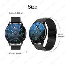 New Smart Watch, 1.28-Inch High-Definition Display, Wireless Calling With Seamless Connectivity, Customizable Wallpaper, Compatible With Android And IOS Systems, Includes Fitness Tracking, Message Notifications And Music Control, Dual Interchangeable Straps, Suitable For Men And Women, A Perfect Gift - Multicolor - View 4