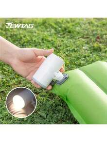 1 Bomba de aire inalámbrica portátil con súper alta luminosidad y 11 horas de duración de la batería, adecuada para inflar decoraciones navideñas, de Halloween y festivas. Herramienta de iluminación para camping.