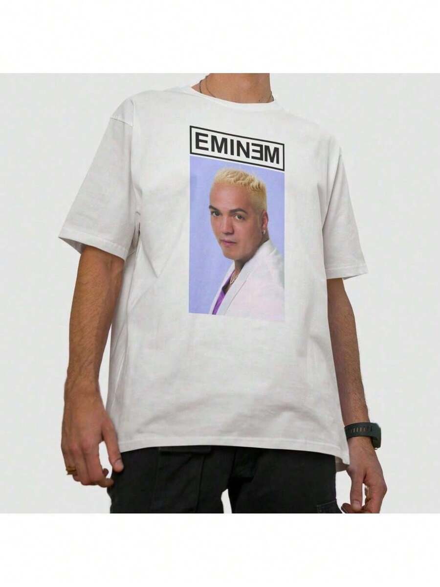 Cotton T-Shirt "Meme Belo" Singer Humor Joke Betrayal - trắng - Xem 1