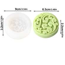 1pc Flower Silicone Mold For Soap, Candles & Resin Crafts - DIY Aroma Plaster Casting Tool With Bird & Floral Designs - Perfect For Home Decor & Gifts, Durable And Reusable - White - View 13