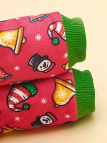 1 bộ đồ ngủ hình người tuyết hình chuông Giáng sinh, quần áo ấm áp và thoải mái cho chó trong ngày lễ - Nhiều màu - Xem 7