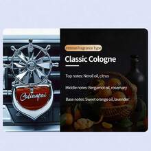 1 pieza Ambientador de rejilla de ventilación para coche, difusor de fragancia para coche, clip para rejilla de aire acondicionado, gel perfumado de larga duración - Unitalla - Ver 17