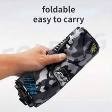 Portable Foldable Fishing Tackle Bag, Fishing Tackle Storage Bags & Wraps, Fishing Bag For Fishing Gear And Supplies, Fishing Pole Sleeve, Compact Outdoor Fishing Stuff Organizer, Ideal Gifts For Fishermen, Waterproof Fishing Accessories - A - View 4