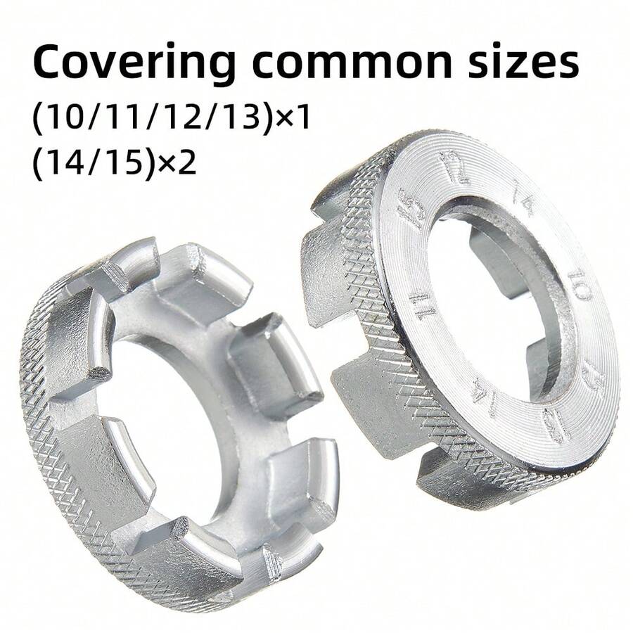 VXM Spoke Wrench For Mountain Bike, Road Bike, Bicycle Rim Truing Tool, Steel Wire Wrench, Fixed Gear Spoke Wrench