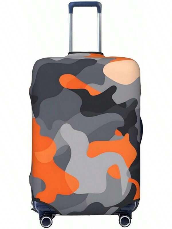 Red Polka Dots Luggage Cover Washable Elastic Suitcase Cover Anti-Scratch Red Travel Luggage Protector Covers For Kids Adult XL Fits 29-32 Inch Suitcase