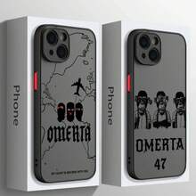 Omerta 47, Omerta 47  Case Phone Case For Fashion O-OmertaS Maes 47  16e 16 15 14 13 12 11 Mini Pro Max X XR XSMax 7 8 6s Plus Matte Clear Back - FGHS-292X105A4 - 查看 1