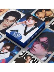 K-Pop 生日礼物交换卡套装（包含展示盒、书签套装、收藏卡、情人节礼物、小礼物、热门粉丝应援卡、收藏卡、新款贺卡、卡片展示套装）