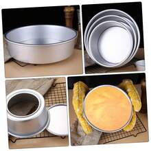 قالب كيك بشكل دائري أداة خبز لصنع الكيك DIY، قالب غير لاصق للموس لحلويات لذيذة للخبازين المنزليين والهدايا