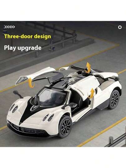 1:43 Scale Alloy Sliding Toy Racing Car Model Toy Car Gift Set, Suitable For Boys, Girls, Collectibles, Birthday, Holiday, Halloween, Christmas, Gifts