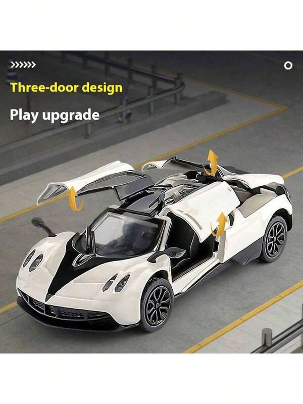 1:43 Scale Alloy Sliding Toy Racing Car Model Toy Car Gift Set, Suitable For Boys, Girls, Collectibles, Birthday, Holiday, Halloween, Christmas, Gifts