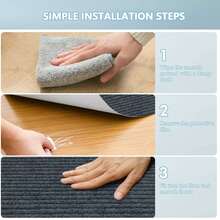 Non-Slip Absorbent Doormat - Machine Washable Ultra-Thin Doormat, Indoor/Outdoor Entrance Mat - Polyester Fiber Home Decor Carpet, Suitable For Living Room, Kitchen, Patio, Front Door, Mat, Doormat, Indoor Outdoor Mat, Kitchen Mat - Multicolor - View 6