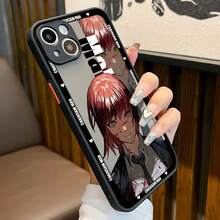 Funda de teléfono  Makima Mitaka Asa compatible con  14 13 12 Mini 11 Pro Max X XS XR 7 8 Plus 6 6s SE2022, funda de borde suave mate, compatible con funda de  17, funda de  17 Pro, funda de  17 Pro Max - F06 - Ver 10