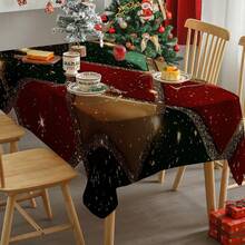 1/20 pièces Nappe de Noël, Nappe à motif à carreaux colorés classiques, Thème joyeux, Décoration de Noël, Convient pour les restaurants, les cuisines, les fêtes de vacances, Parfait pour la décoration de la maison