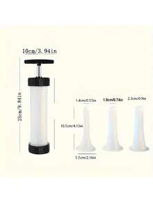 1 pieza Jeringa de enema manual - Herramienta fácil de usar para embutidos y salami para uso en restaurantes - Albaricoque - Ver 11