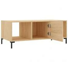 Coffee Table Sonoma Oak 102x50x40 Cm Engineered Wood - Brown - View 7