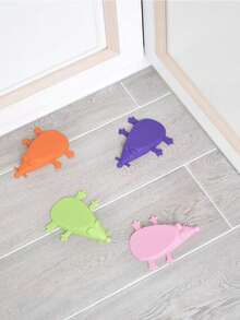 1 Stück mausförmiger Silikon Baby Türstopper, Kindersicherheits Türstopper Kissen - süßer Cartoon Gummi Türstopper mit rutschfestem Design, verhindert Fingerklemmen, Wohnaccessoire