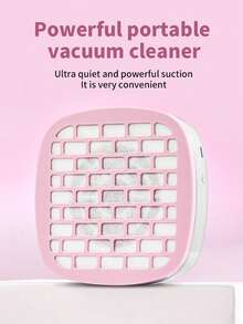 Nail Duster Collector, Nail Dust Collector For Acrylic Nails, Nail Dust Fan Nail Cleaner For Manicure - Nail Vacuum Cleaner Powerful Dust Extractor Low Noise,Gel Nails Polishing Salon Home Use,Pink - 粉色 - 查看 2
