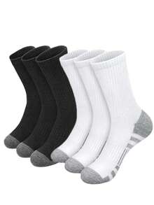 60pcs/50pcs Comfortable Sports Tennis Socks For Men, Suitable For Outdoor And Casual Wear, All Season, White Antibacterial Odor-Resistant Moisture-Wicking Athletic Socks, Thick And Comfortable For Daily Wear, Unisex Casual Socks, Cute Socks, Girls Socks, Autumn/Winter & Spring/Autumn, Mesh Details, Channeling Design, Moisture-Wicking, Soft And Smooth, Suitable For Holidays, Sports, Casual, Business And Daily Wear, Can Be Worn Year-Round, 40pcs/30pcs/24pcs/20pcs/16pcs/12pcs/10pcs/8pcs/6pcs/4pcs/2pcs - 彩色 - 查看 26