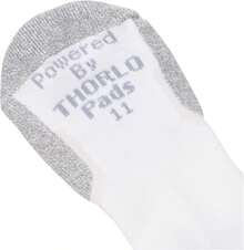 Thorlos Experia Xccu - Calcetines de corte bajo para correr - Color blanco (3 pares por paquete). - Ver 8