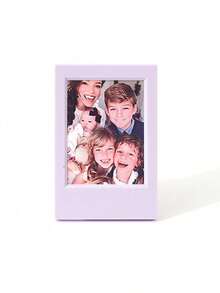 4pcs 3-Inch Retro Style Colorful Mini Desk Photo Frames, Decorative & Collection Gifts Birthday Graduation - Multicolor - View 24