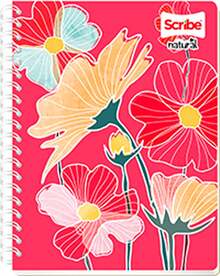 Scribe, NATURAL, Cuaderno Francés Espiral Doble de Pasta Semi Rígida, Cuadro C.de Hojas (Diseño de Portada Aleatoria) - 1 - Ver 7