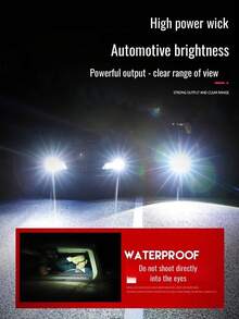 Lanterna potente de 18650-1200mAh, equipada com display digital, 3 modos de iluminação e zoom ajustável, iluminação de emergência externa ultrabrilhante recarregável, luz LED de ultralonga duração com tecnologia avançada, maior alcance de irradiação