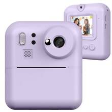 Máy ảnh in ảnh tức thời này có màn hình 2.4 inch, camera kỹ thuật số HD 1080P, camera 48MP, hai chế độ in và nhiều loại nhãn dán có thể in. Máy có đèn flash tích hợp, cổng sạc USB và đi kèm 3 cuộn giấy in ảnh. Đây là món quà lý tưởng cho Halloween, Giáng sinh hoặc sinh nhật, đặc biệt phù hợp cho thanh thiếu niên. Quà tặng tựu trường. - Nhiều màu - Xem 18