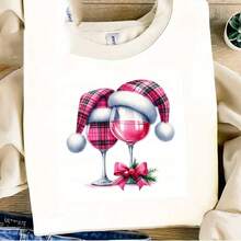 1 pièce/2 pièces/3 pièces Autocollants de transfert de chaleur pour tasse de Noël, Décalcomanies de presse à chaud DIY, Plastique durable pour la confection de t-shirts, la décoration de coussins, Autocollants vinyle lavables multicolores - Applicable sur les sacs à dos, les coussins, les pantalons, les housses de canapé, de haute qualité et résistant à la décoloration