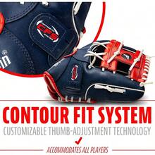 Guante de Béisbol Específico para Diestros: Modelo Franklin Sports Field Master USA - 11" - I Web - Ver 5