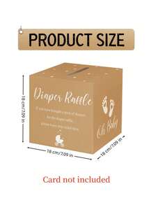 21件/套性别揭晓投票箱、迎婴派对答谢卡、预测男孩或女孩性别的游戏、适合准妈妈派对、迎婴派对、家居装饰、礼物