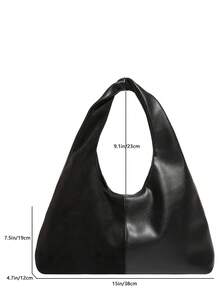 Stylish Viral 2025 Large Capacity Handbag, New Design Underarm Fashion Vintage Casual Commuter Tote Bag