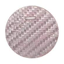 - Pegatina para botn de encendido, modificacin de coche, fibra de carbono, cubierta para negro - inicial - Ver 8