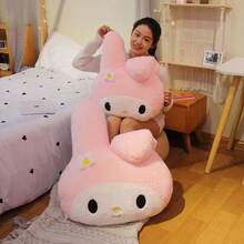 Sanrio Kuromi 毛绒玩具、Melody 睡枕、沙发垫、生日礼物、圣诞派对礼物