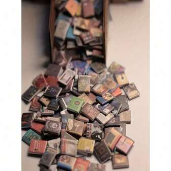 10 st/30 st/50 st/100 st Kreativ ångestdämpande bokhylla Minidekor, Stresslindrande present, Miniatyrbok, 2024 Ångestbokhylla | Skaka av dig din ångest, Minibokhylla, Elegant Stresslindrande Papperdekor, Enkla Miniböcker, Förbättra Bokhyllan, Stresslindrande Present