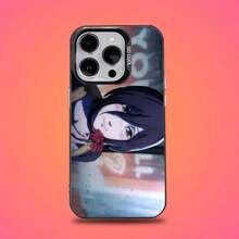 Funda de teléfono C-Chainsaw M-Man Reze compatible con  16,15,14,13,12,11,Mini,Pro,E,SE4,XS,MAX, cubierta negra mate tipo caramelo, compatible con funda de  17, funda de  17 Pro, funda de  17 Pro Max - z5 - Ver 5