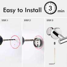 Bathroom Towel Rack 18/24 Inch Towel Bar Stainless Steel Towel Holder - Multicolor - View 4