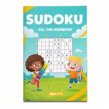 Sudoku Rätselbuch - Spaßige Zahlenspiele mit farbenfrohem Abenteuer-Thema, Logiktraining-Arbeitsbuch zur Stärkung von Konzentration, Problemlösungsfähigkeit und Gehirnkraft
