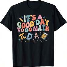 Camiseta de Matemáticas para Maestros de Matemáticas Es un Buen Día para Hacer Matemáticas - Blanco - Ver 1