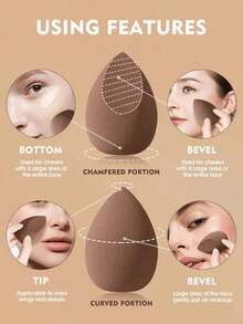 6/1 مجموعة إسفنجات مكياج بشكل مثلث، طقم أدوات تطبيق المكياج - كرة بودرة مخملية، إسفنجة خلط المكياج، إسفنجة مكياج، كرة بودرة مكياج، إسفنجة مكياج جافة ورطبة، أداة مكياج متعددة الوظائف لأساس المكياج، كرة بودرة فضفاضة، كرة بودرة، إسفنجة مكياج ناعمة وفضفاضة، كرة بودرة للأصابع، أدوات مكياج، إسفنجة تثبيت التجميل والعناية الشخصية، كرة بودرة مكياج، تنظيف الوجه للأساس السائل والكريمي والبودرة، لجميع أنواع البشرة