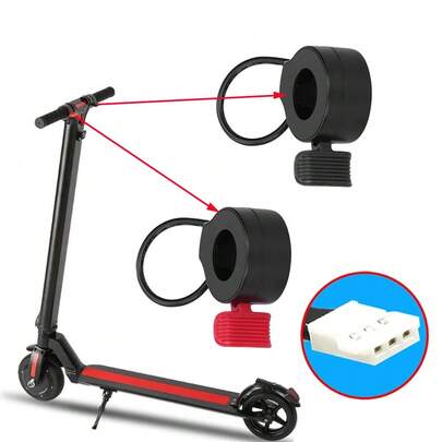 Electric Scooter Accessories: Thumb Throttle, Brake Lever, Assist Motor, Thumb Button, Hall Sensor, Reducer, Handlebar Replacement Parts